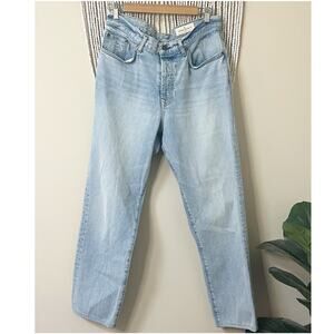 Imogene + Willie Ada Pasadena Light Wash High Rise Tapered Jean 30